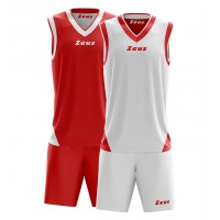Echipament baschet Doblo ZEUS - Alb Rosu