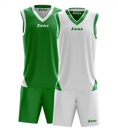 Echipament baschet Doblo ZEUS - Alb Verde