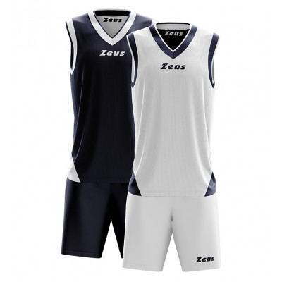 Echipament baschet Doblo ZEUS - Alb Bleu Echipament baschet Doblo ZEUS - Alb Bleu