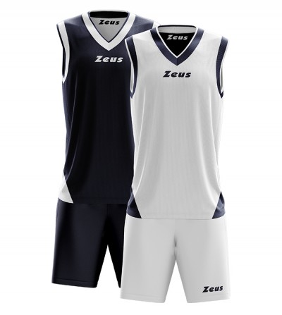 Echipament baschet Doblo ZEUS - Alb Bleu