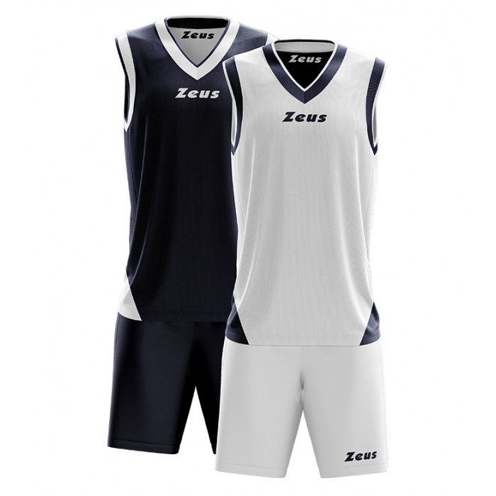 Echipament baschet Doblo ZEUS - Alb Bleu Echipament baschet Doblo ZEUS - Alb Bleu