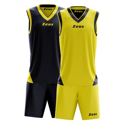 Echipament baschet Doblo ZEUS - Bleu Galben Echipament baschet Doblo ZEUS - Bleu Galben
