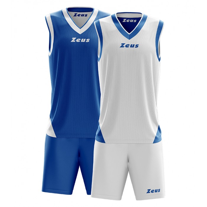 Echipament baschet Doblo ZEUS - Alb Albastru