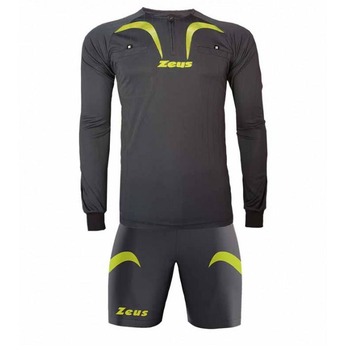 Echipament arbitru Kit Arbitro Pro, ZEUS - Gri Galben Fluo Echipament arbitru Kit Arbitro Pro, ZEUS - Gri Galben Fluo