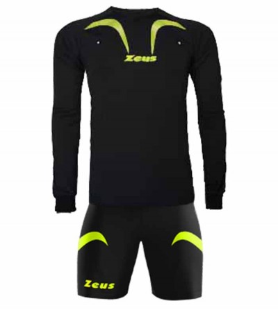 Echipament arbitru Kit Arbitro Pro, ZEUS - Negru Galben Fluo