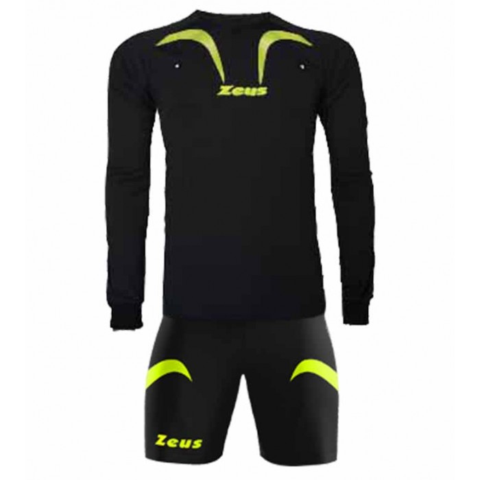 Echipament arbitru Kit Arbitro Pro, ZEUS - Negru Galben Fluo Echipament arbitru Kit Arbitro Pro, ZEUS - Negru Galben Fluo
