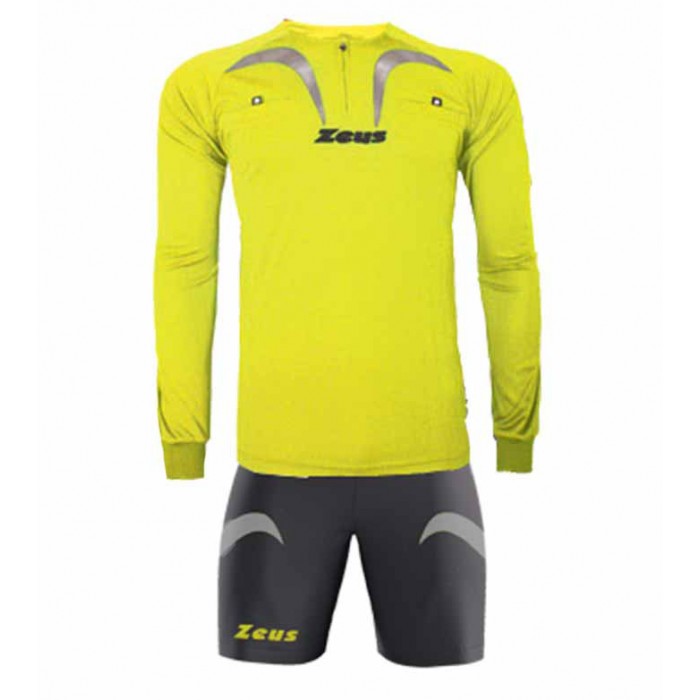 Echipament arbitru Kit Arbitro Pro, ZEUS - Galben Fluo Gri Echipament arbitru Kit Arbitro Pro, ZEUS - Galben Fluo Gri