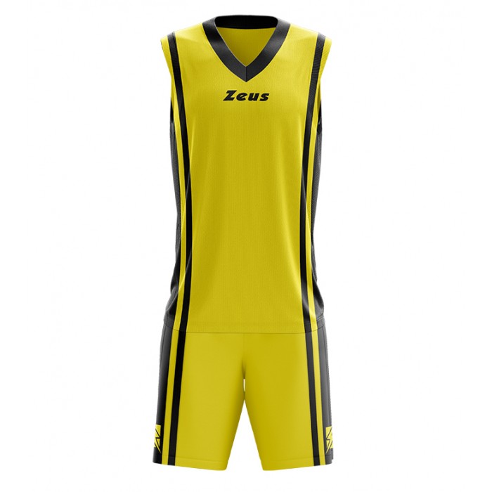 Echipament baschet Kit Bozo, ZEUS - Galben Negru Echipament baschet Kit Bozo, ZEUS - Galben Negru