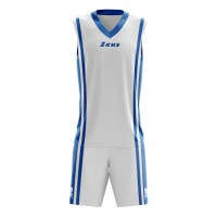 Echipament baschet Kit Bozo, ZEUS - Alb Royal