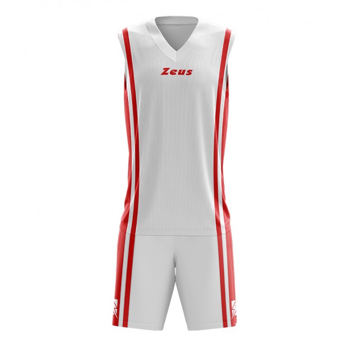 Echipament baschet Kit Bozo, ZEUS - Alb Rosu Echipament baschet Kit Bozo, ZEUS - Alb Rosu