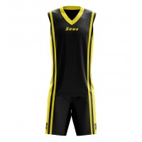 Echipament baschet Kit Bozo, ZEUS - Negru Galben