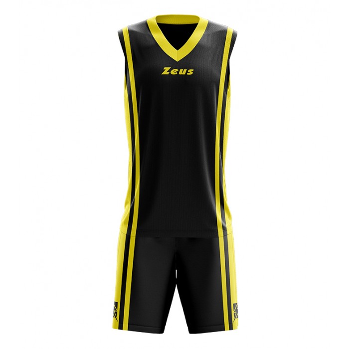 Echipament baschet Kit Bozo, ZEUS - Negru Galben Echipament baschet Kit Bozo, ZEUS - Negru Galben