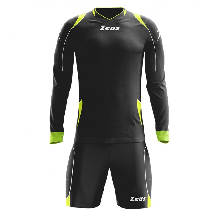 Echipament portar fotbal Paros, ZEUS - Negru Galben Fluo Echipament portar fotbal Paros, ZEUS - Negru Galben Fluo