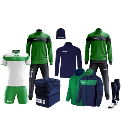 Set complet pentru fotbal Box Apollo, ZEUS - Blue-Green Set complet pentru fotbal Box Apollo, ZEUS - Blue-Green