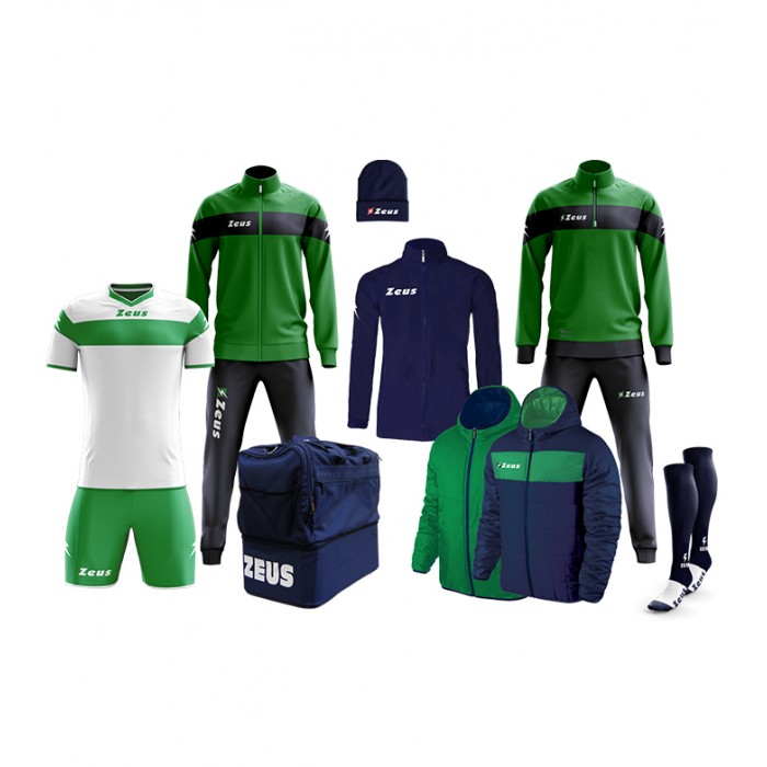 Set complet pentru fotbal Box Apollo, ZEUS - Blue-Green Set complet pentru fotbal Box Apollo, ZEUS - Blue-Green