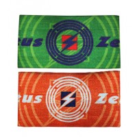 Banderola capitan Double, ZEUS - Verde / Portocaliu