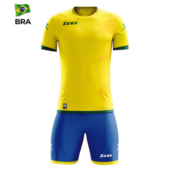 Echipament fotbal Kit Mundial - Brazilia, ZEUS Echipament fotbal Kit Mundial - Brazilia, ZEUS