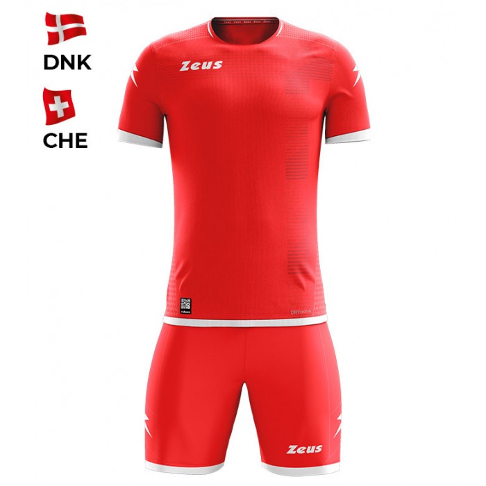 Echipament fotbal Kit Mundial - Danemarca - Elvetia, ZEUS Echipament fotbal Kit Mundial - Danemarca - Elvetia, ZEUS