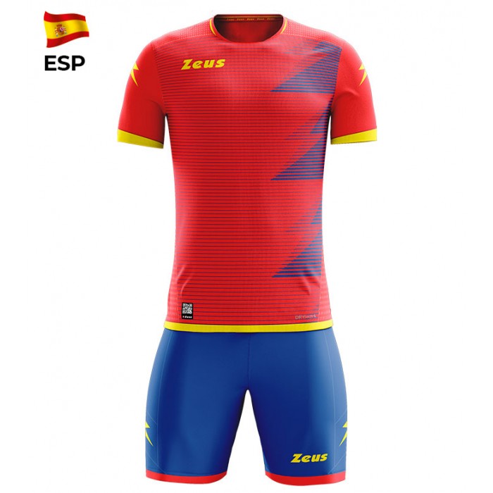 Echipament fotbal Kit Mundial - Spania, ZEUS Echipament fotbal Kit Mundial - Spania, ZEUS