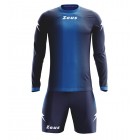 Echipament fotbal cu maneca lunga Kit Ercole, ZEUS - Bleumarin Royal