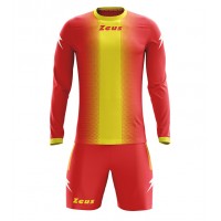 Echipament fotbal cu maneca lunga Kit Ercole, ZEUS - Rosu Galben