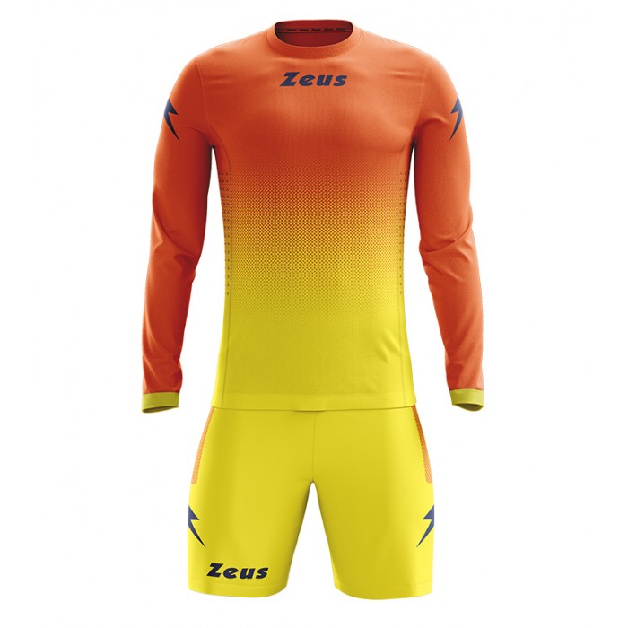 Echipament fotbal cu maneca lunga Kit Eros, ZEUS - Galben Portocaliu Echipament fotbal cu maneca lunga Kit Eros, ZEUS - Galben Portocaliu