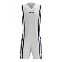 Echipament baschet Kit Bozo, ZEUS - Alb Bleumarin