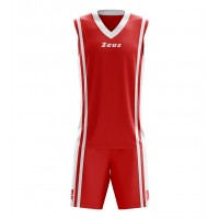Echipament baschet Kit Bozo, ZEUS - Rosu Alb