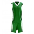 Echipament baschet Kit Bozo, ZEUS - Verde Alb