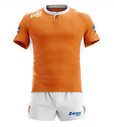 Echipament rugby Kit Max ZEUS - Arancio - Bianco