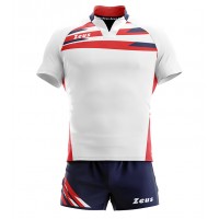 Echipament rugby Kit Eagle ZEUS - Bianco-Blu-Rosso