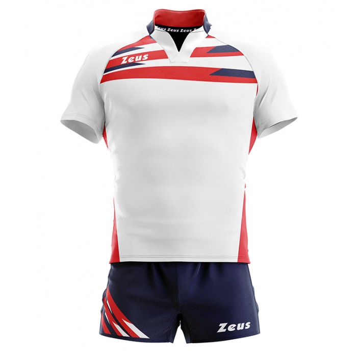 Echipament rugby Kit Eagle ZEUS - Bianco-Blu-Rosso