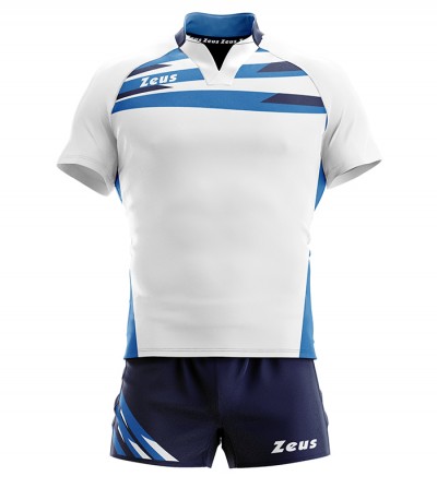 Echipament rugby Kit Eagle ZEUS - Bianco-Blu-Royal