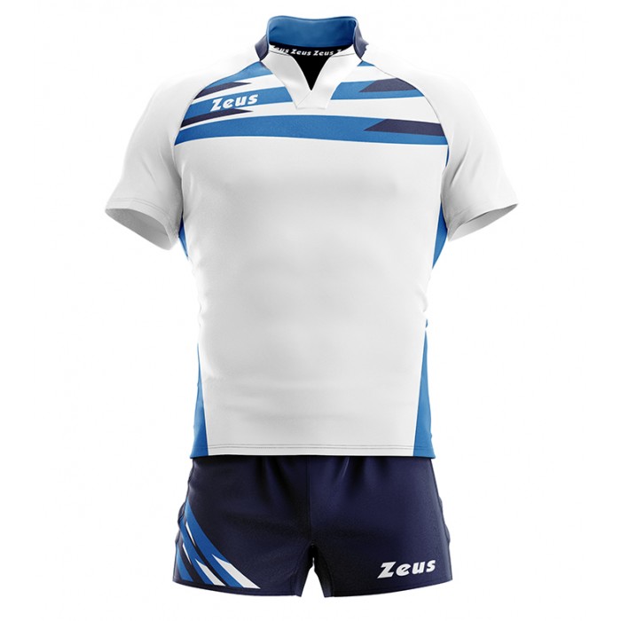 Echipament rugby Kit Eagle ZEUS - Bianco-Blu-Royal