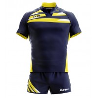 Echipament rugby Kit Eagle ZEUS - Blu-Giallo-Bianco