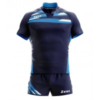 Echipament rugby Kit Eagle ZEUS - Blu-Light Royal-Bianco