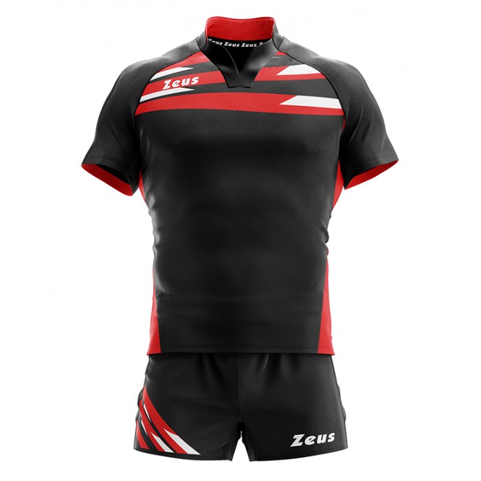 Echipament rugby Kit Eagle ZEUS - Nero-Rosso-Bianco