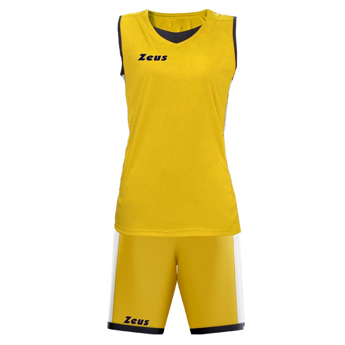 Echipament baschet dama, Kit Flora, ZEUS - giallo Echipament baschet dama, Kit Flora, ZEUS - giallo