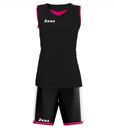 Echipament baschet dama, Kit Flora, ZEUS - nero-fucsia