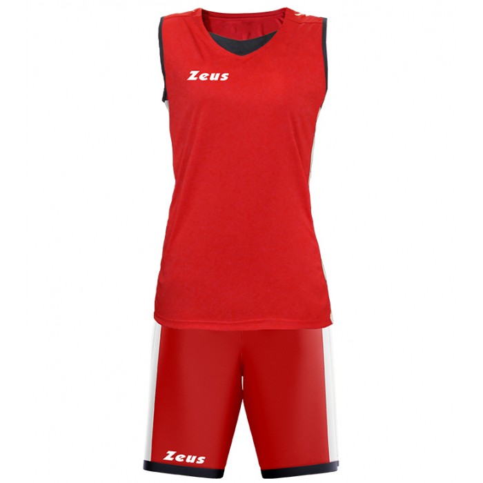 Echipament baschet dama, Kit Flora, ZEUS - rosso Echipament baschet dama, Kit Flora, ZEUS - rosso