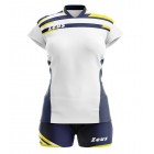 Echipament volei dama Kit Itaca Donna, ZEUS - bianco_giallo_blu