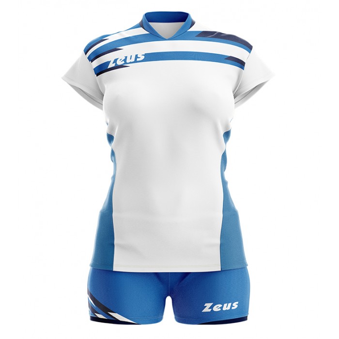 Echipament volei dama Kit Itaca Donna, ZEUS - bianco_royal_blu Echipament volei dama Kit Itaca Donna, ZEUS - bianco_royal_blu