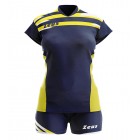 Echipament volei dama Kit Itaca Donna, ZEUS - blu_giallo