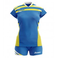 Echipament volei dama Kit Itaca Donna, ZEUS - royal_giallo