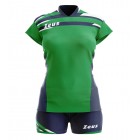Echipament volei dama Kit Itaca Donna, ZEUS - verde_blu