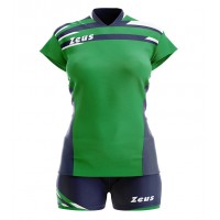 Echipament volei dama Kit Itaca Donna, ZEUS - verde_blu