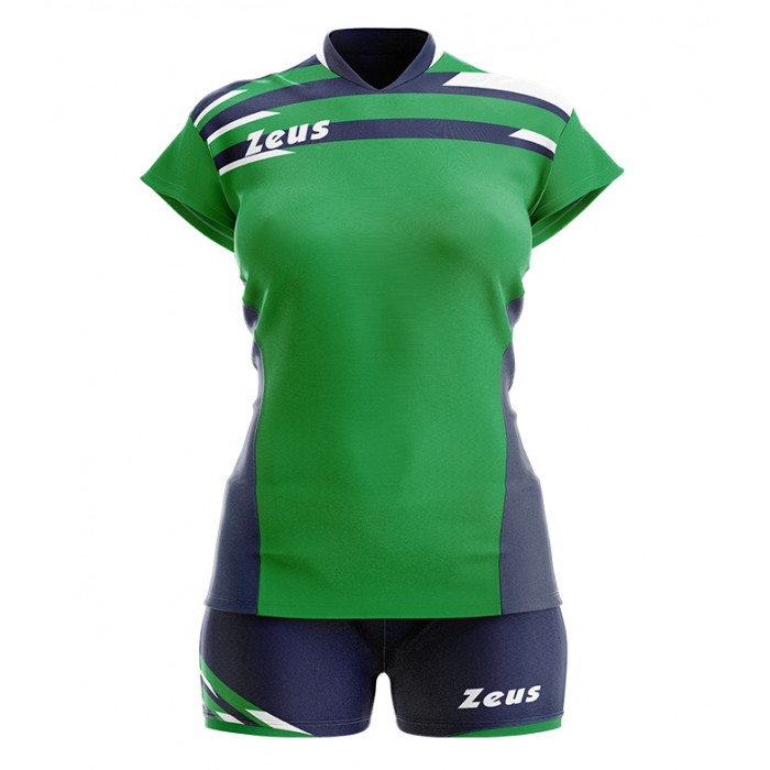Echipament volei dama Kit Itaca Donna, ZEUS - verde_blu Echipament volei dama Kit Itaca Donna, ZEUS - verde_blu
