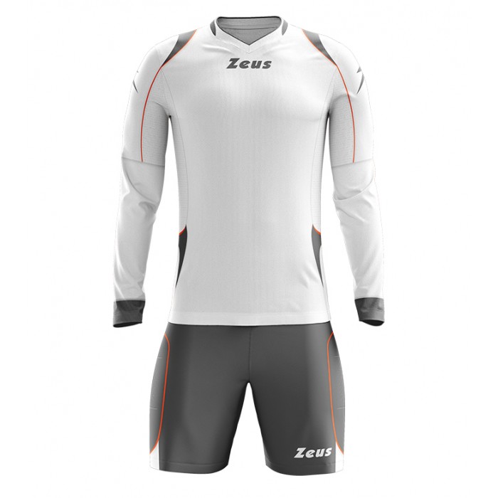 Echipament portar fotbal Paros, ZEUS - Alb Gri Echipament portar fotbal Paros, ZEUS - Alb Gri