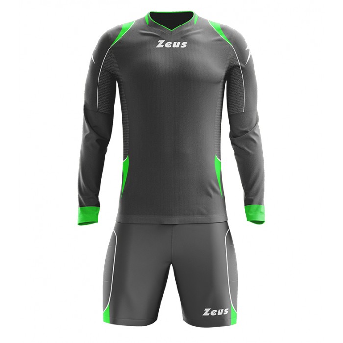 Echipament portar fotbal Paros, ZEUS - Gri Verde Fluo Echipament portar fotbal Paros, ZEUS - Gri Verde Fluo