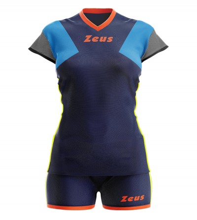 Echipament volei dama Kit Penelope, ZEUS - Blue